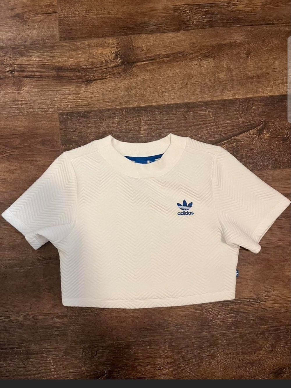Adidas Quilted Crop Top